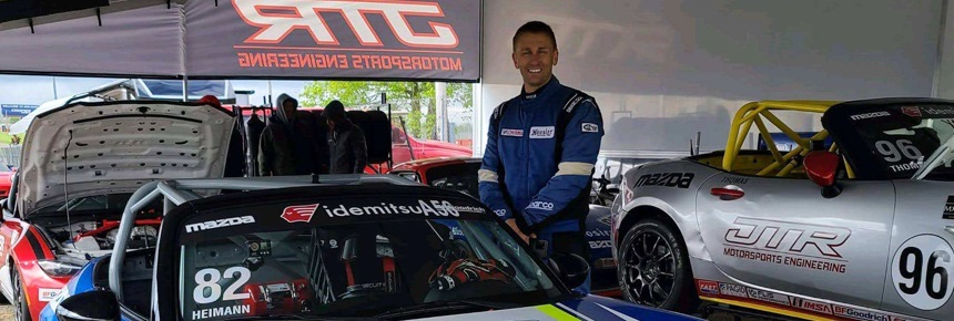 Woody Heimann Makes his Pro Debut with JTR at Mid-Ohio