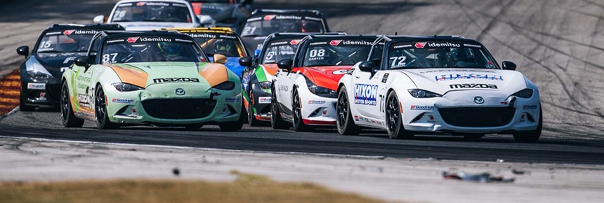 Zilisch Gets First Mazda MX-5 Cup Win at Road America