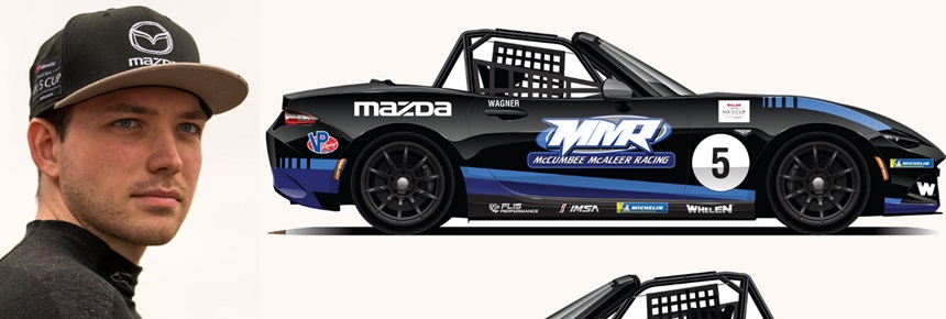 MMR Welcomes Gresham Wagner to 2024 Mazda MX-5 Cup