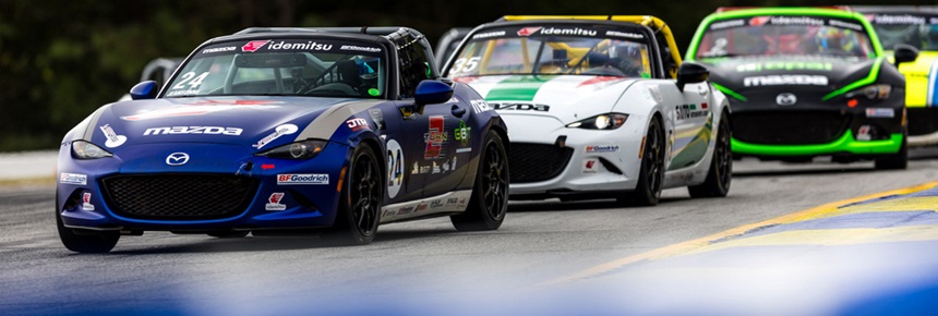 Jeansonne Scores Mazda MX-5 Cup Pole at Road Atlanta and 10 Bonus