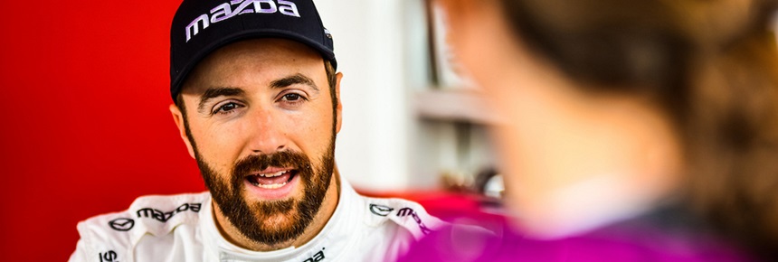 Mazda Welcomes James Hinchcliffe as Guest Driver in MX-5 Cup at