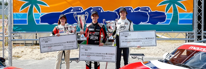 Stallone Nets $150,000 as 2025 Mazda MX-5 Cup Shootout Winner