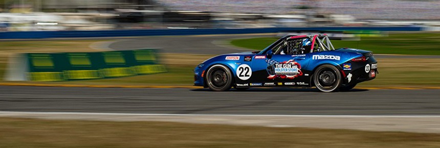 Fletcher Claims Daytona Win to Launch MX-5 Cup Title Defense